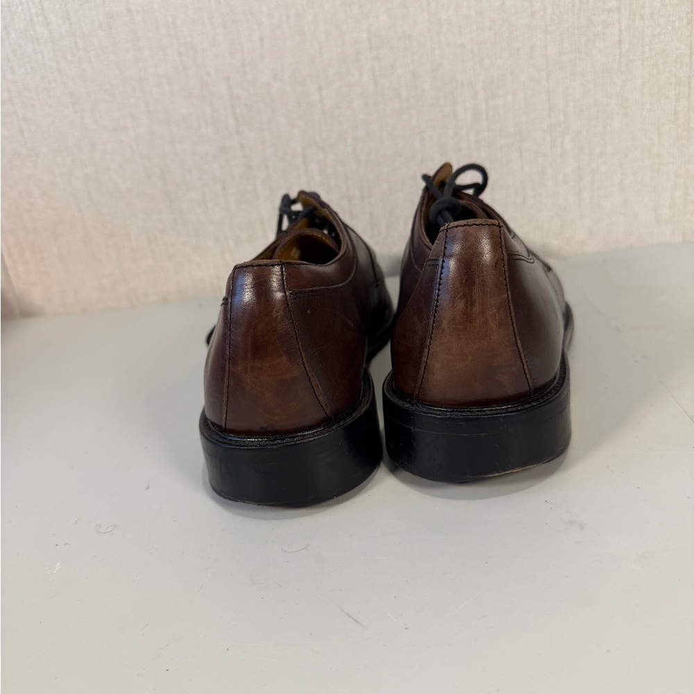Bostonian Dark‎ Brown Leather Oxfords - Picture 2 of 10